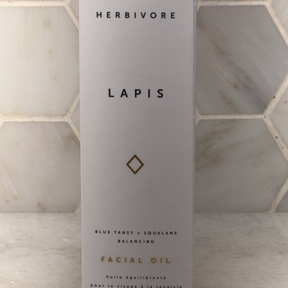 HERBIVORE Lapis Balancing Facial Oil with Blue Tansy + Squalane, Safe for Acne-P - Picture 1 of 4